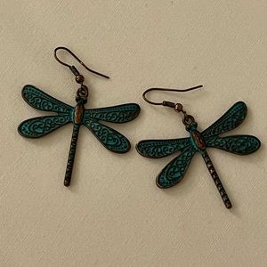 Lovely Dragonfly Earrings